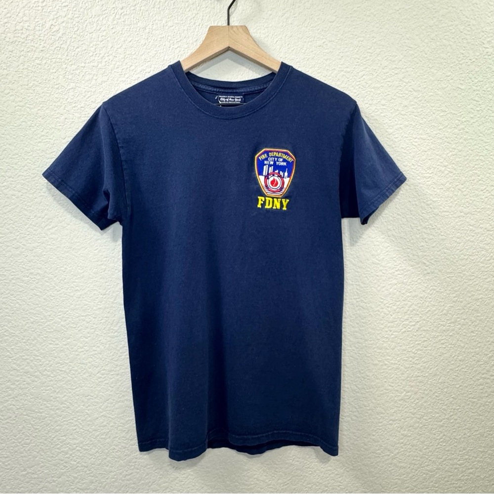 3/$20 FDNY Embroidered Navy T-Shirt